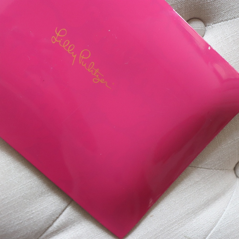 Lilly Pulitzer Glass Elephant Tray - New in Box - Picture 3 of 3